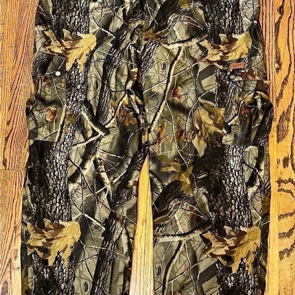 VTG Woolrich Men’s XXL RealTree Hardwoods Hunting Camo Wool Pants (2XL) - Picture 7 of 10